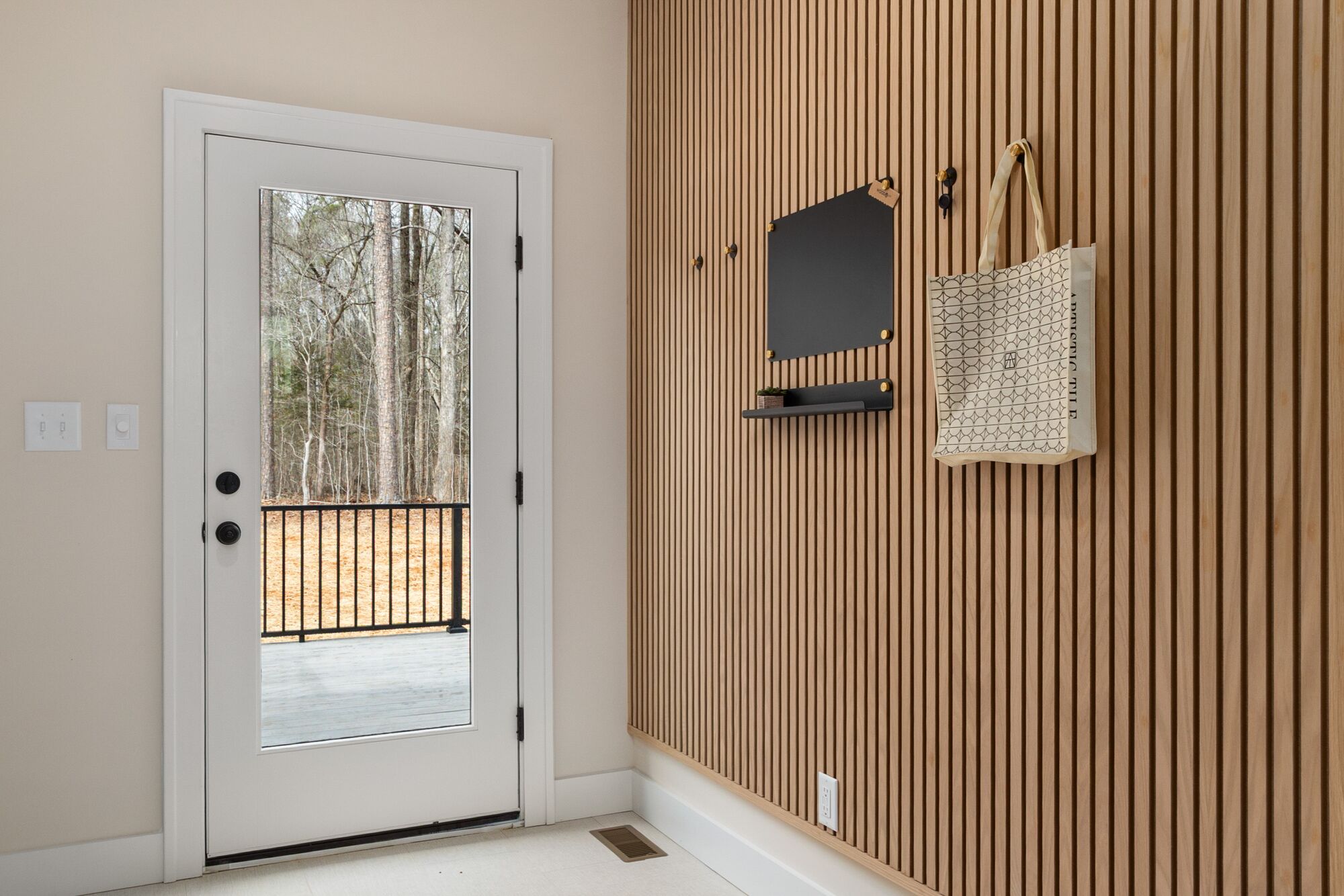 Clean contemporary home interior